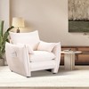 Lycvki Sharp-Angle Modern Dining Chair Sleek Single Seater - 4 of 4