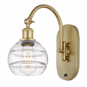 Innovations Lighting Rochester 1 - Light Sconce in  Satin Gold - 1 of 1