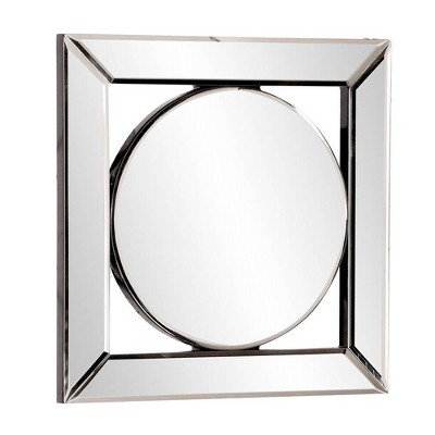 Lula 12" Square Beveled Edge Wall Mirror