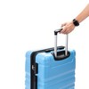 3-Piece Lightweight ABS Luggage Set with TSA Lock, Expandable Design & -Resistant Finish – 20", 24", 28" Travel Suitcases - 4 of 4