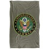 Kids' U.S. Army United States Army Eagle Symbol Silky Touch Blanket White 36X58 - 2 of 4