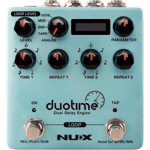 NUX NDD-6 Duotime Stereo Delay Effect Guitar Pedal - 1 of 4