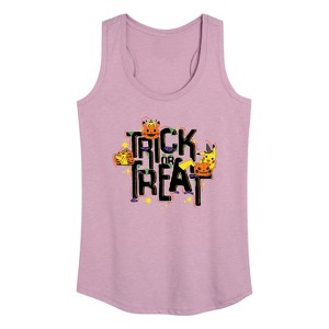 Women's - Pokémon - Trick Or Treat Graphic Racerback Tank - 1 of 4