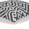Parkland Collection,Vega Gray And White Throw Pillow - 4 of 4