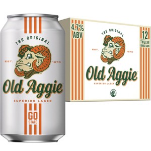 New Belgium Old Aggie Lager Beer - 12pk/12 fl oz Cans - 1 of 4