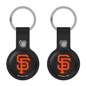 MLB National League Teams Insignia Black Airtag Holder 2-Pack - 1 of 4