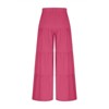 Clotth Womens Flowy Boho Pants - Elastic High Waist Ruffle Hem Wide Leg Beach Loose Palazzo Pants, Summer Baggy Tiered Flared Trousers - 3 of 4