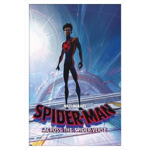 Trends International Marvel Spider-Man: Across The Spider-Verse - Miles Morales Framed Wall Poster Prints - 1 of 4