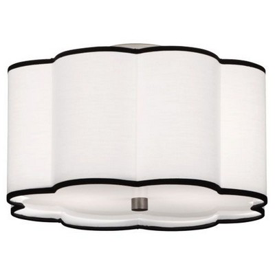 Robert Abbey Lighting Axis - Light Flush Mount in  Black