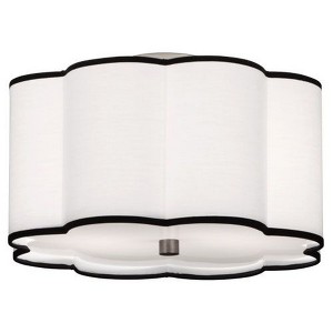 Robert Abbey Lighting Axis - Light Flush Mount in  Black - 1 of 1
