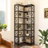 Hommoo 7-Tier Tall Corner Bookshelf - 4 of 4