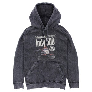 Mens Indy 500 Racing Immortality Quote Lightweight Hoodie - 1 of 4