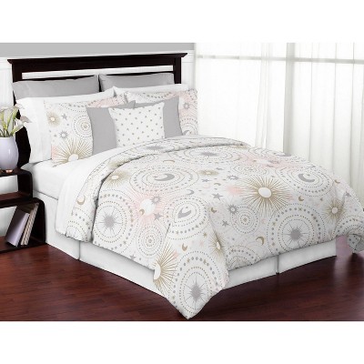 3pc Queen Sweet Jojo Designs Celestial Queen Bedding Set - Sweet Jojo Designs