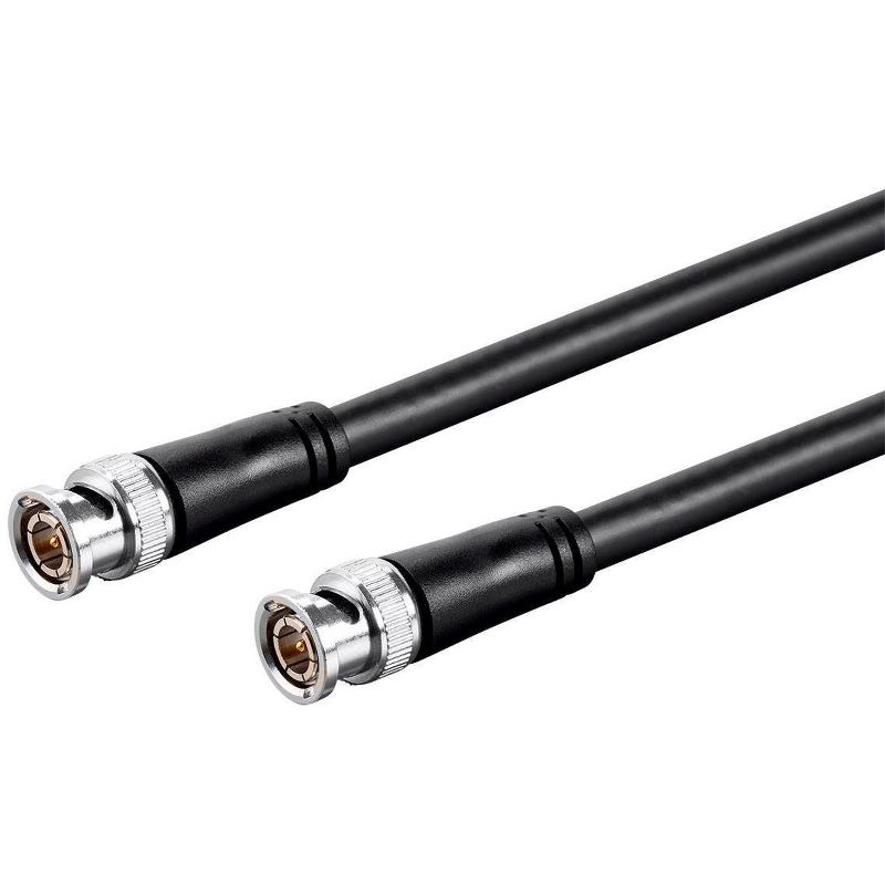 Monoprice SDI BNC Cable - 3 Feet - Black, 12Gbps, 16 AWG, Dual Copper, Aluminum Shielding, For Transmitting UHD-SDI Video Signals - Viper Series, 2 of 5