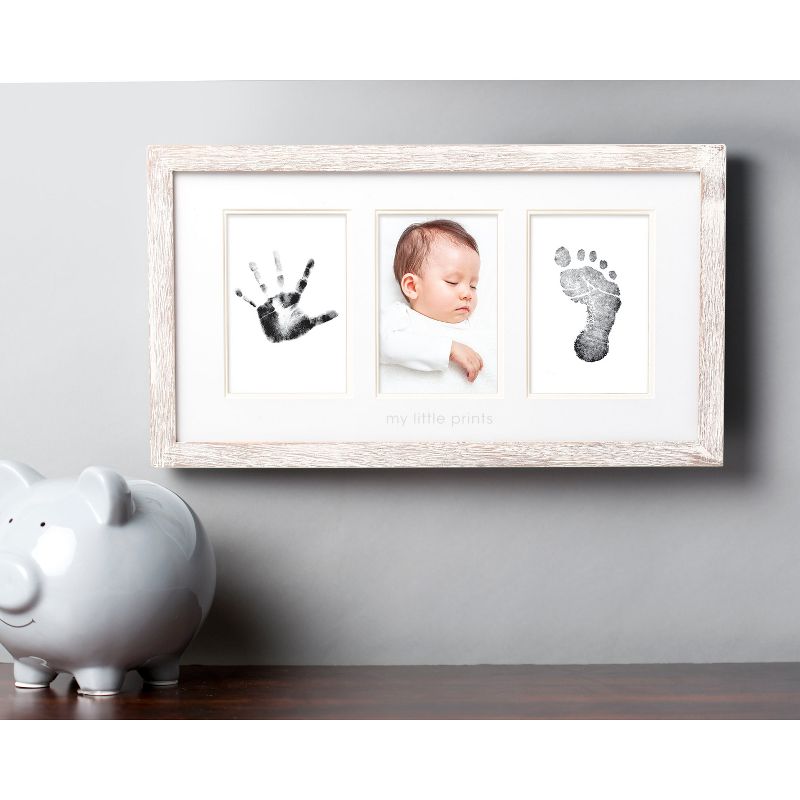Pearhead Babyprints Photo Frame and Clean Touch Ink Pad, Distressed, 4 of 8