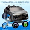 24V Kids Ride On Car, 2-Seater SUV Licensed Chevrolet Blazer Electric Car w/Parent Remote Control, 3 Speeds - 4 of 4