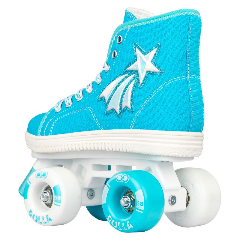 Crazy Skates Rolla Roller Skates For Boys And Girls - Sneaker-Style Kids Quad Skates, 2 of 7
