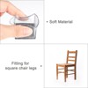 Unique Bargains Non-Slip Wear-Resistant Chair Leg Cover Caps for Hardwood Floors - 4 of 4
