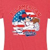 Women's - Disney - Americana Short Sleeve Graphic T-Shirt - 2 of 4