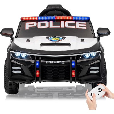 thumbnail image 2 of Kids Ride On Police Car 12V Electric Battery Powered Cop Car Flashing – Babyjoy 2 of 10