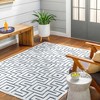 Hauteloom Zevi Blue Outdoor Rug - 4 of 4