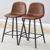 DOMETOUR  Mordern Bar Chair Set - Two Pieces for Placement in Bars, Living room - 3 of 4