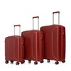 KWPZQEB Luggage Sets, Hardshell Suitcase With Silent Wheels, Carry on Suitcase, PP Durable Suitcase with TSA Lock, 20"/24"/28" - 2 of 4