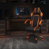 Flash Furniture X40 Gaming Chair Racing Ergonomic Computer Chair with Fully Reclining Back/Arms, Slide-Out Footrest, Massaging Lumbar - image 2 of 4