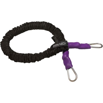 Iron Neck Dynamic Training Bands with Max Resistance | Train, Workout, or Rehab Training Band | Stretches from 3 to 9 ft | Cloth-Wrapped