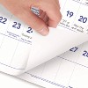 Deluxe Three-Month Reference Wall Calendar, Horizontal Orientation, 24 x 12, White Sheets, 15-Month: Dec 2025 to Feb 2027 - 4 of 4