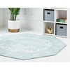 Unique Loom    Richmond Medallion Area Rug - 4 of 4