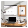 Passion Monthly Deskpad Calendar, Floral Artwork, 22 x 17, White/Multicolor Sheets, Black Binding, 12-Month (Jan-Dec): 2025 - 4 of 4