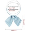 Elerevyo Women's Adjustable Satin Classic Bow Tie - 2 of 4