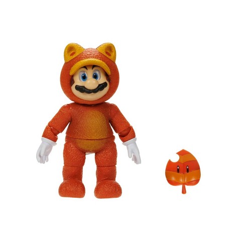 Nintendo The Super Mario Bros. Movie Tanooki Mario Action Figure : Target