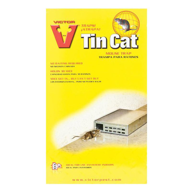 Victor Tin Cat Small Multiple Catch Animal Trap For Mice, 1 of 2