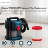 Nispira VF320H HEPA Vacuum Filter Replacement. For BOSCH 18V 2.6-Gallon Wet/Dry Vacuum Cleaner GAS18V-3/GAS18V-10L | 1 Pack - 2 of 4