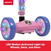 Huffy Disney Princess 3-Wheel Scooter with LED Lights - Pink/Purple - 2 of 4