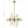 Eurofase Lighting Traiton 5 - Light Chandelier in  Gold - 2 of 4