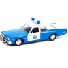 1974 Dodge Monaco Blue and White CPD "Chicago Police Dept" (Illinois) "Hot Pursuit" Series 1/24 Diecast Model Car by Greenlight - 2 of 3