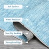 Acekool Washable Area Rug, Modern Solid Color Non Slip Large Throw Carpet, Foldable, Non Shedding for indoor,  Living Room, Dining Room - 3 of 4
