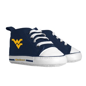 BabyFanatic Pre-Walkers High-Top Unisex Baby Shoes -  NCAA West Virginia Mountaineers - 1 of 4