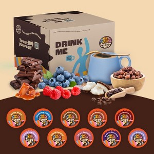 Crazy Cups Best Sellers Flavored Coffee Pods Variety Pack - 1 of 3