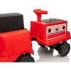 12V Ride on Train Trackless, Kids Train with Locomotive Carriage, Kids Ride On Toy w/Adjustable Seat, Storage, Headlight, Hork, One-Button - 3 of 3