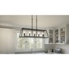 Quoizel Lighting Prescott 5 - Light Island Pendant Light in  Matte Black - 2 of 4