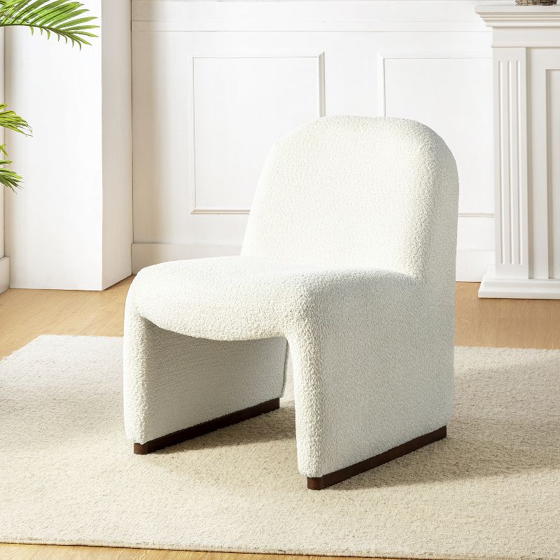 Ludwig Side Chair with Walnut Hand-crafted Finish | KARAT HOME, 1 of 11