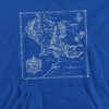 Lord Of The Rings Map Of Me Adult Pull-Over Hoodie - 2 of 4