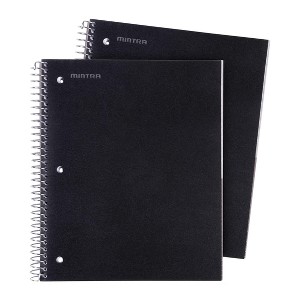 Mintra Office Durable Spiral Notebooks 3 Subject, 150 Sheets - 1 of 4