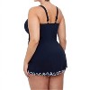 Women's Plus Size V-Neck Swimdress - Profile By Gottex - 2 of 4
