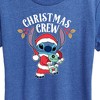 Women's - Lilo and Stitch - Christmas Crew Short Sleeve Graphic T-Shirt - 2 of 4