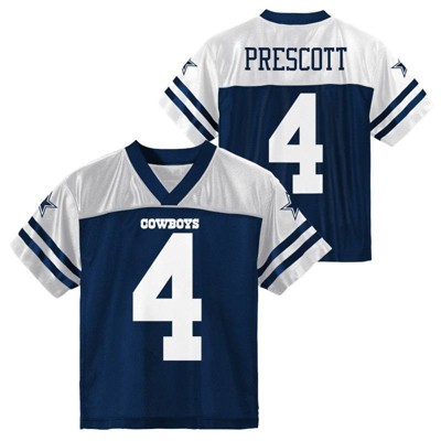 NFL Dallas Cowboy Dak Prescott Boys' Short Sleeve Jersey